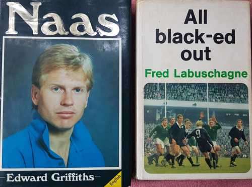Rugby Naas Botha & All Black-ed Out