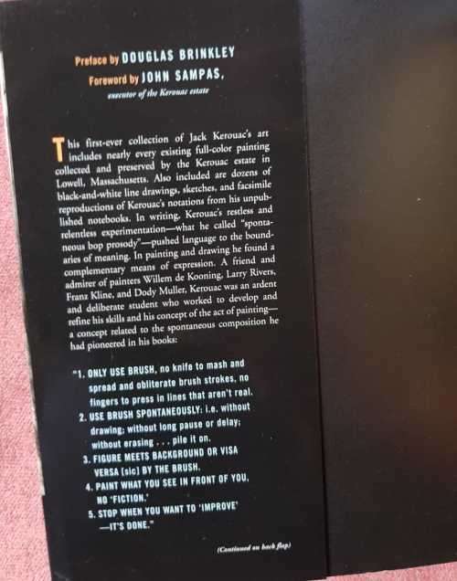 Jack Kerouac The Lost Paintings by Ed Adler   First Edition