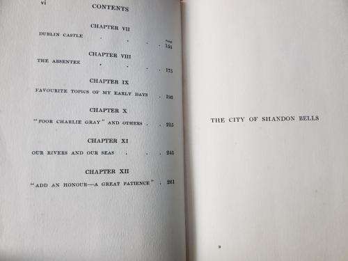Irish Collections by Justin McCarthy  First Edition circa 1912 Hardcover