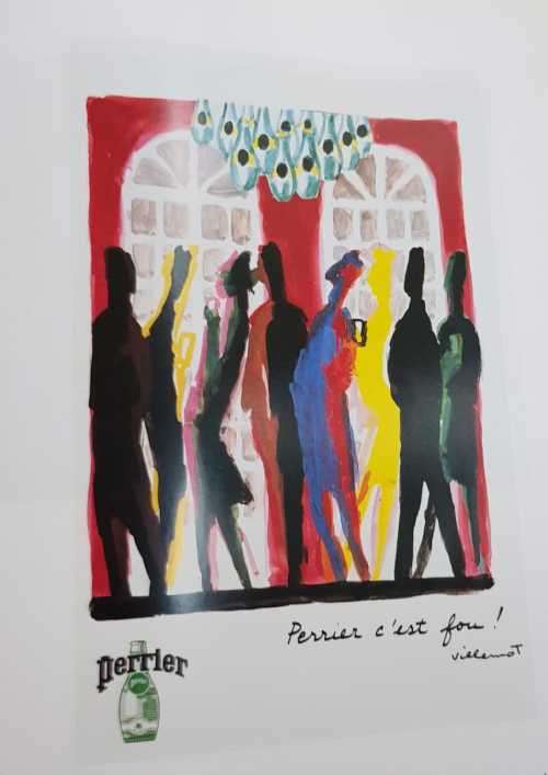Perrier vintage La Célèbre Source Perrier art book collectible