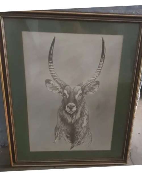 K WACKER PRINT SIGNED