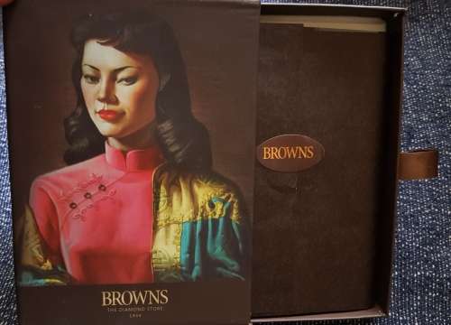 Tretchikoff 4 Browns Limited Edition Cards