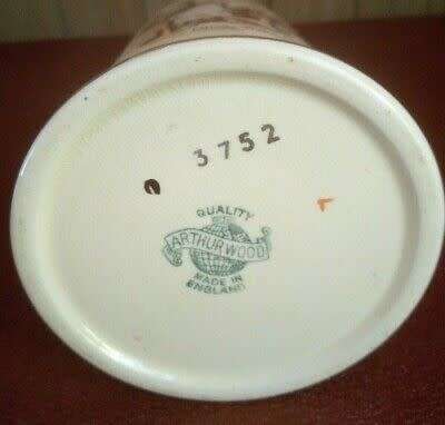 DICKENS SERIES ARTHUR WOOD & SON PORCELAIN TANKARD