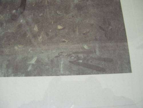 George Wright  The First Of November Lithograph Signed