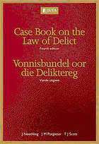 Vonnisbundel Delict