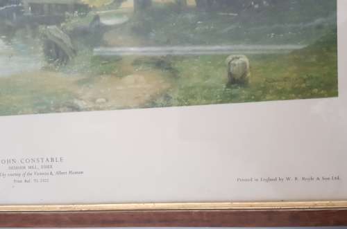 John Constable  Lithograph Print