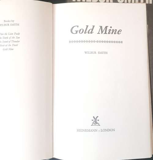 WILBUR SMITH HEINEMANN FIRST EDITION