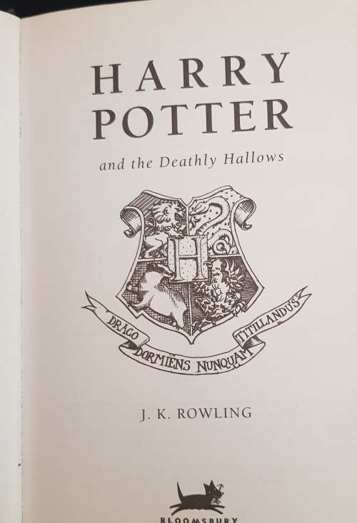 Harry Potter and the Deadly Hallows AND PC CD ROM  HARRY POTTER AND THE PHILOSOPHERS STONE