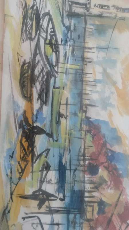 Jeff Kassman  Lithograph  1958  Signed