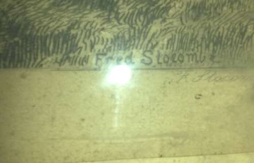 Etching  Artist : Fred Slocombe
