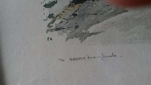 JOHN CHURCHILL SIMPSON  (1911-1998) LITHOGRAPH sketches