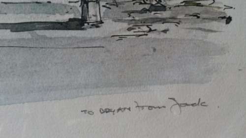 JOHN CHURCHILL SIMPSON lithograph sketches signed in pencil