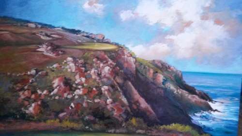Olga Hoffman Original Oil on Canvas Painting