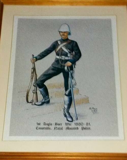 Natal Mounted Police Constable FIRST ANGLO B0ER WAR 1880-1881