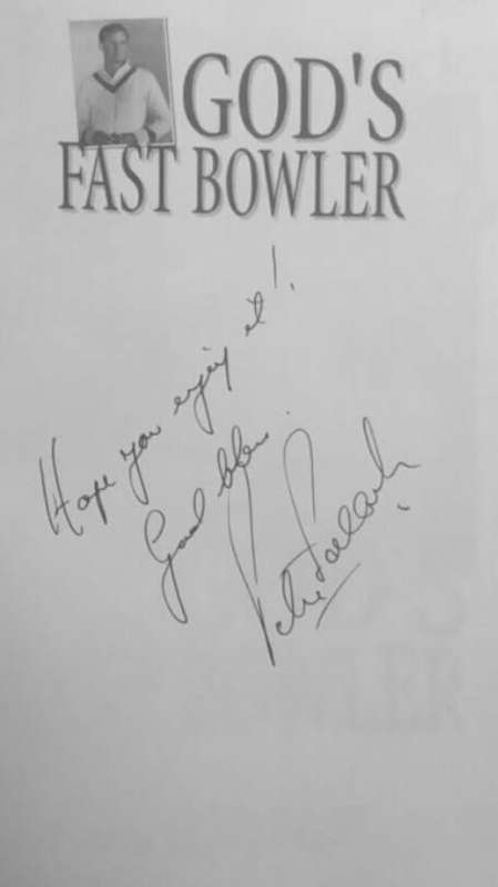 Gods Fast Bowler Peter Pollock