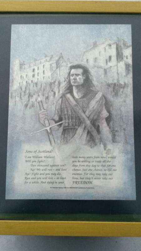 Braveheart Movie Quote Poster Print / Litho Lithograph