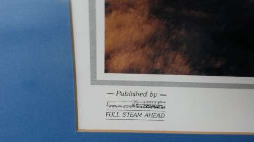 LITHOGRAPH PRINT  MIKE CARTER