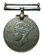 Battle Of Britain AND War Medal 1939-1945  isssued to: B.G.SPENCE