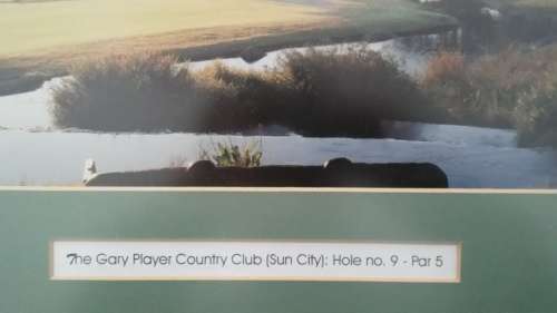 Grant Leversha Litho Photo Print The Gary Player Country Club 9th Hole Par 5