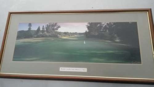 Durban Country Club GRANT LEVERSHA LITHOGRAPHS GOLF