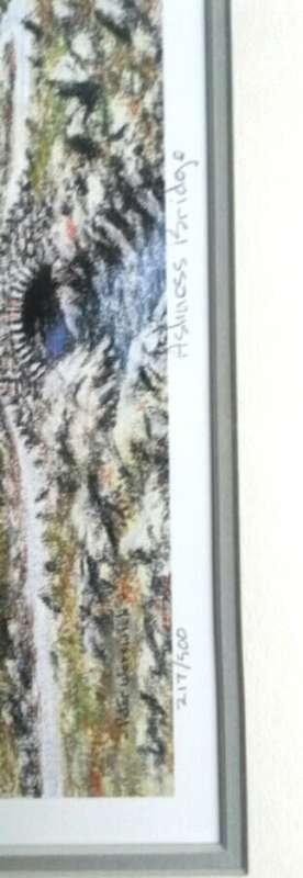 Ashness Bridge fine art print signed & numbered by artist Peter Worswick