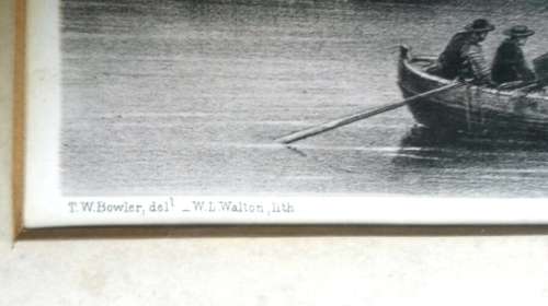 Thomas William Bowler LITHOGRAPH PRINT
