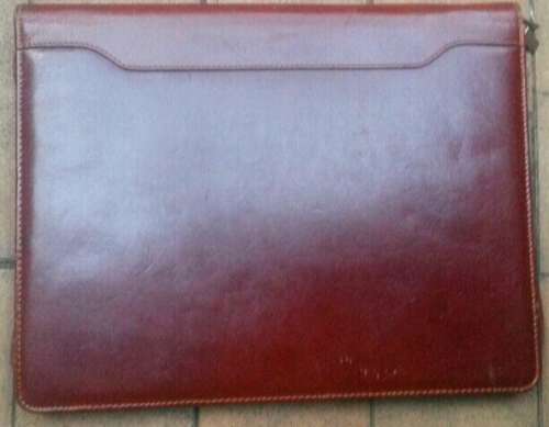 Genuine Leather Zip Around Executive Folio VINTAGE Bag FOLIO BAG VINTAGE