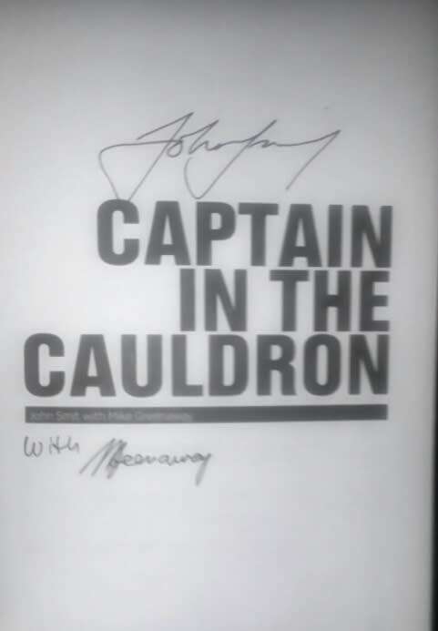 Captain in the Cauldron and Call it like it is Jonathan Kaplan Signed Gilbert Springbok RUGBY SIGNED
