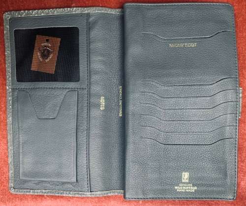 Busby Wild Buffalo Leather Wallet Hand-Made in South Africa