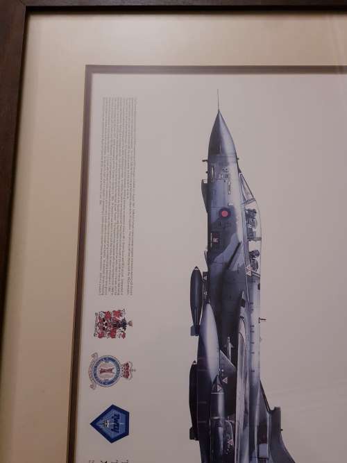 RAF TORNADO   LITHO PRINT  LIMITED EDITION