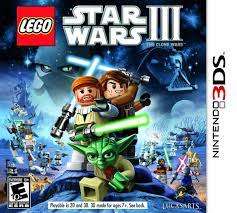 NINTENDO 3DS LEGO STAR WARS III THE CLONE WARS