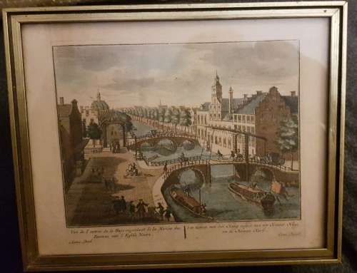 Anna Beek Etching Litho Print by Daniel Marot