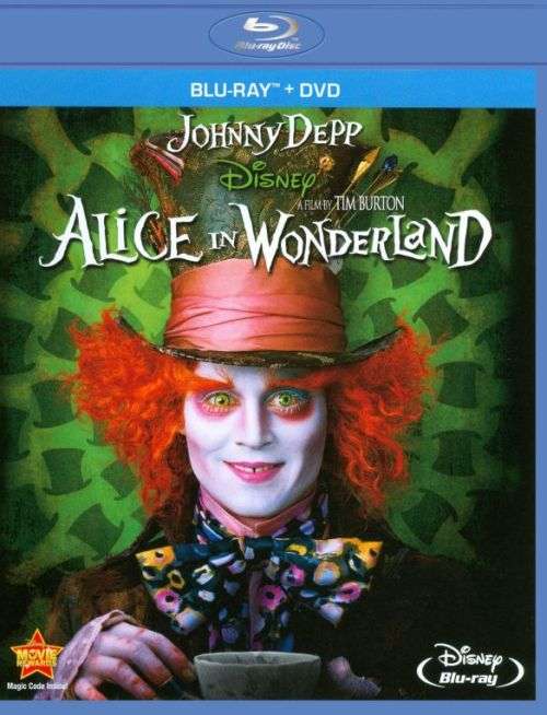 ALICE IN WONDERLAND  BLU RAY