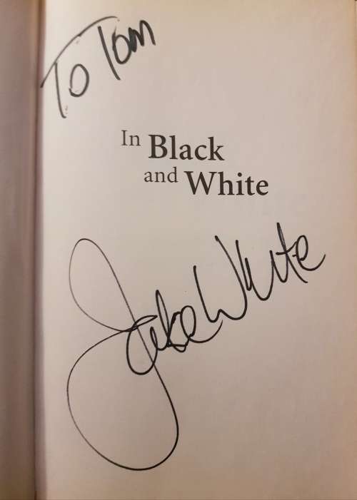 Victor Matfield and Jake White Signed Two Books Rugby
