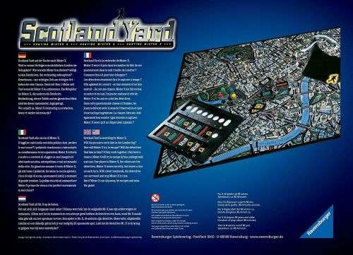 Scotland Yard Hunting Mister X Board Game