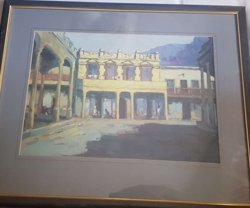 Gian Piero Garizio DISTRICT SIX watercolour