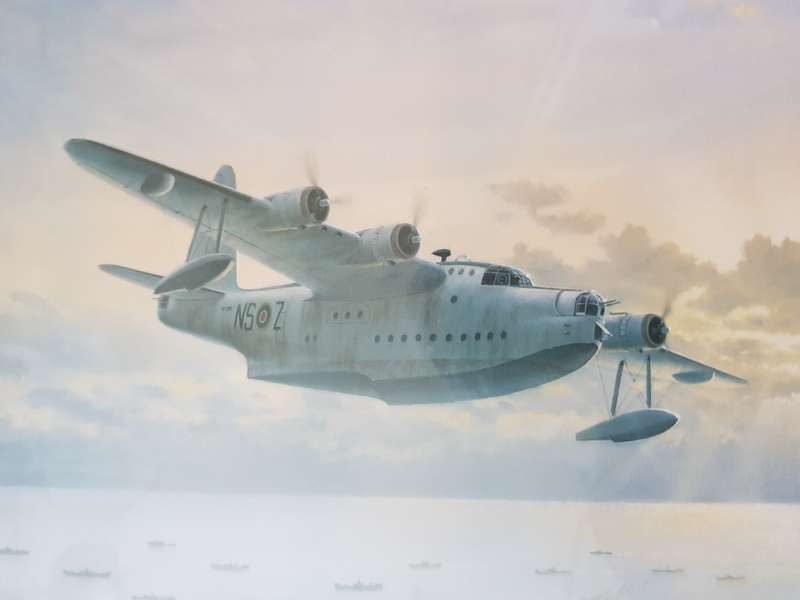 WORLD WAR 2 WW11 THE LAST PATROL Framed Aircraft Print World War Two