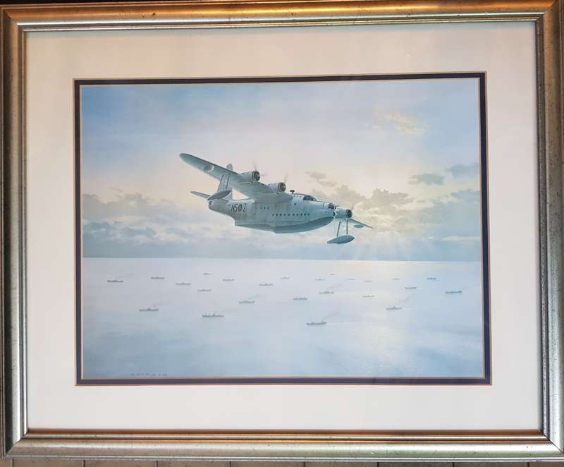 WORLD WAR 2 WW11 THE LAST PATROL Framed Aircraft Print World War Two