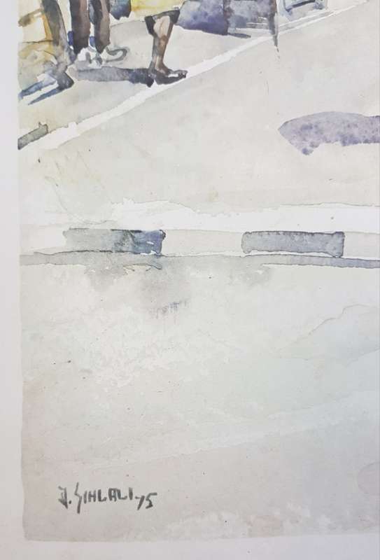 Sihlali Lithograph - Durant Basi Sihlali