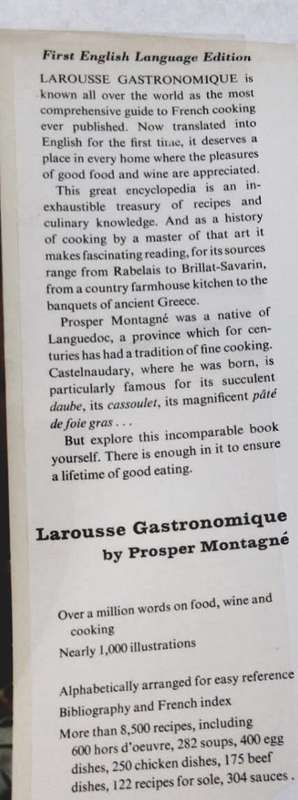 Larousse Gastronomique The Encyclopaedia of Food
