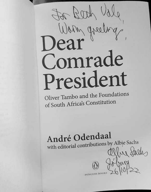 Africana Tambo Dear Comrade President Oliver Tambo Africana