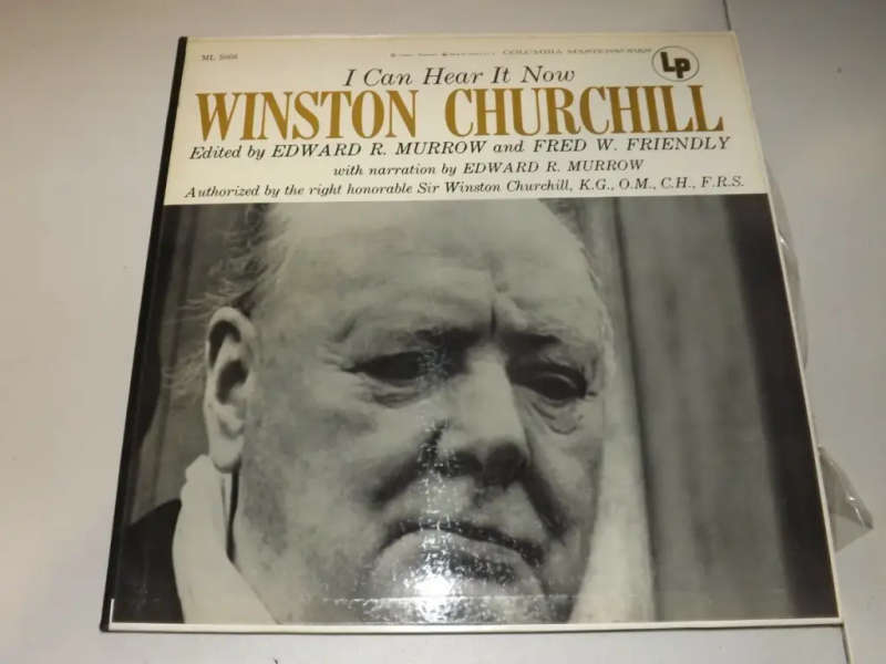 Winston Churchill I Can Hear It Now Vinyl CBS 1965