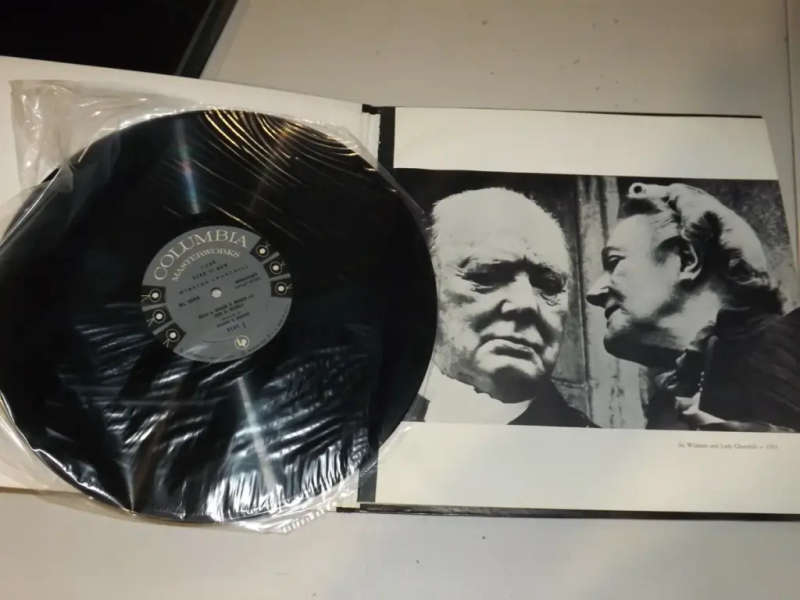 Winston Churchill I Can Hear It Now Vinyl CBS 1965