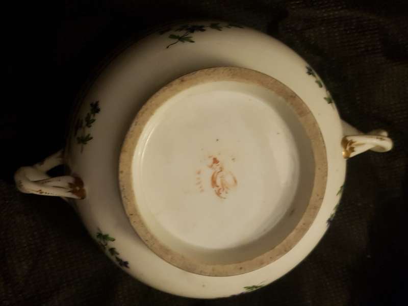 Antique 18th century Paris Porcelain Duc d'Angoulême PORCELAIN