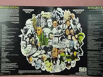 50 YEARS OF BROADCASTING BBC 1922-1972  VINYL