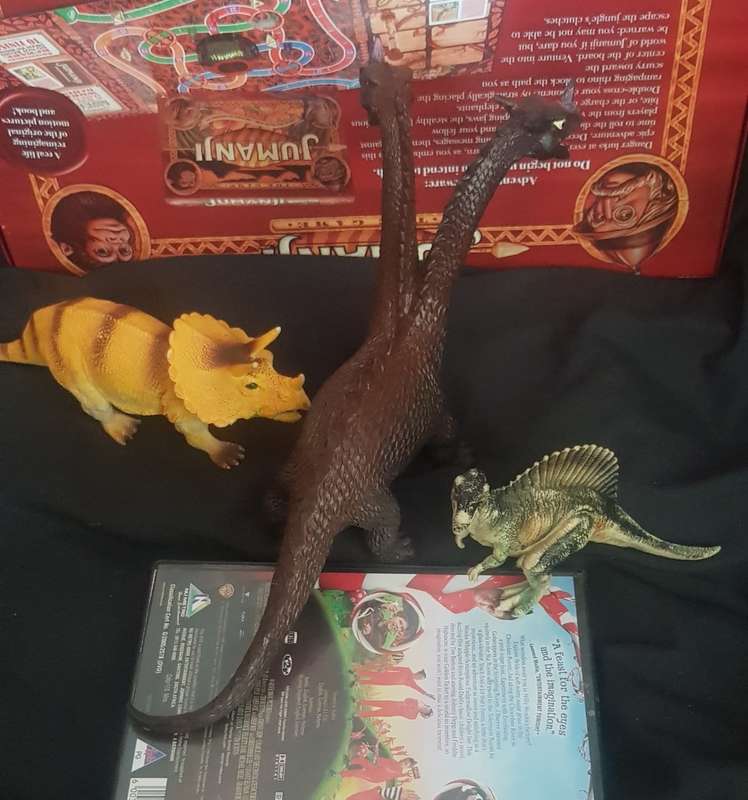 Spinosaurus Double Headed Anchisourus Dinosaur Toy