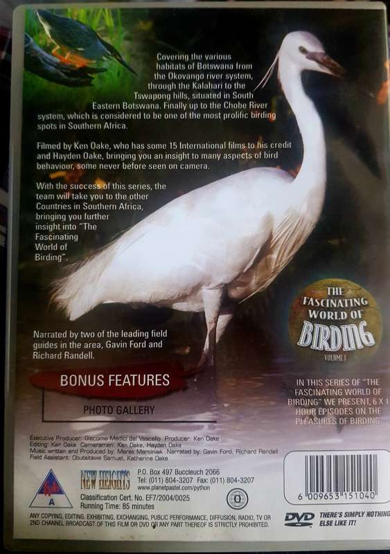 Birds The fascinating world of birding dvd Birds
