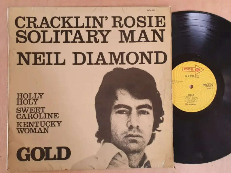 NEIL DIAMOND  Cracklin' Rosie Solitary Man VINYL