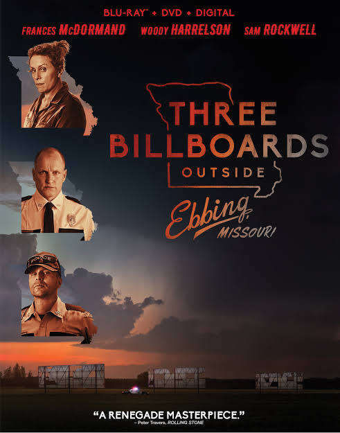 Three Billboards Outside Ebbing, Missouri  DVD Movies