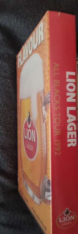 Lion Lager The Official sponsor of the  All Blacks to South Africa 1992 VHS TAPE SPRINGBOKS